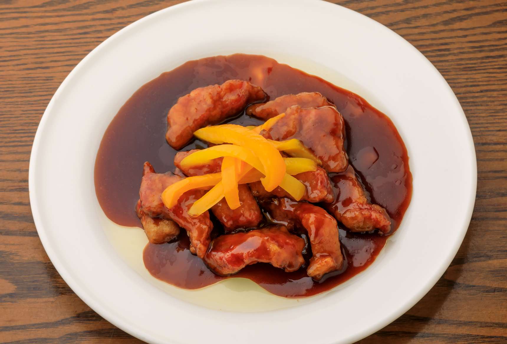 酢豚(黒酢)