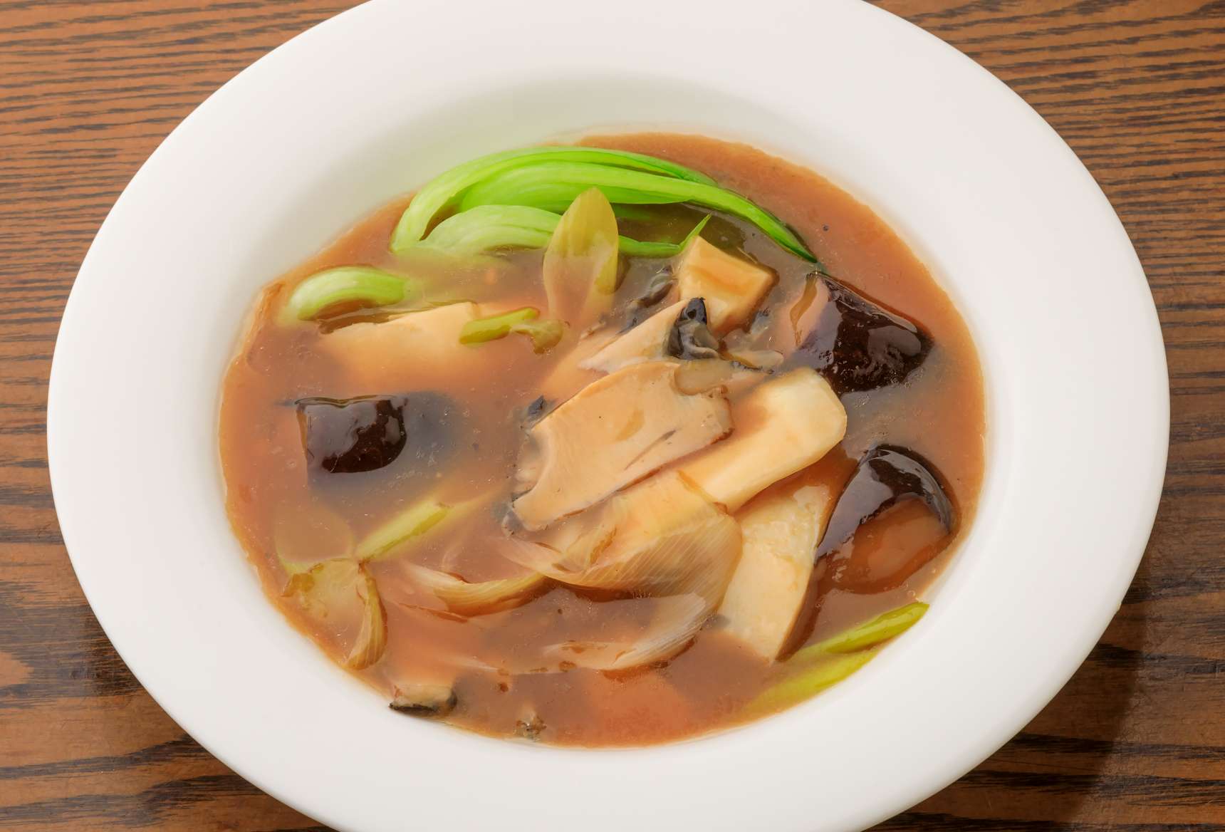 鮑のオイスター煮込み
