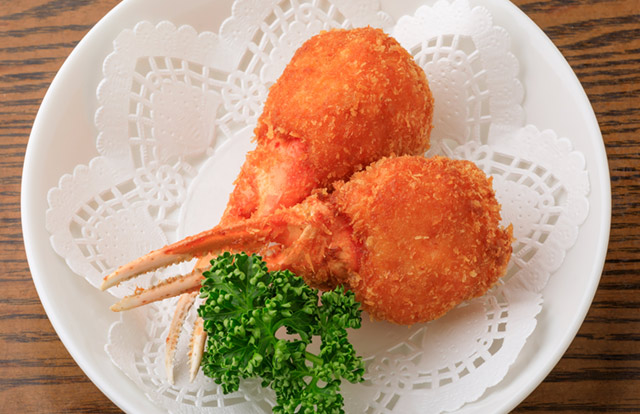 揚げ蟹爪
